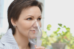  วิธีการสูดดมด้วย nebulizer