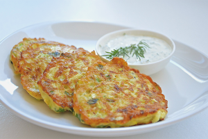  วิธีการปรุงอาหาร fritters บวบ