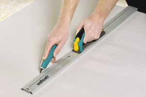 วิธีการตัด drywall