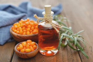  น้ำมันผม buckthorn ทะเล